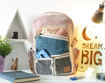 Hemp Backpack | Hemp Bag | Backpack | Hemp | Vegan | Handmade | Stylish | Color
