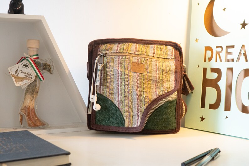 hemp side bag