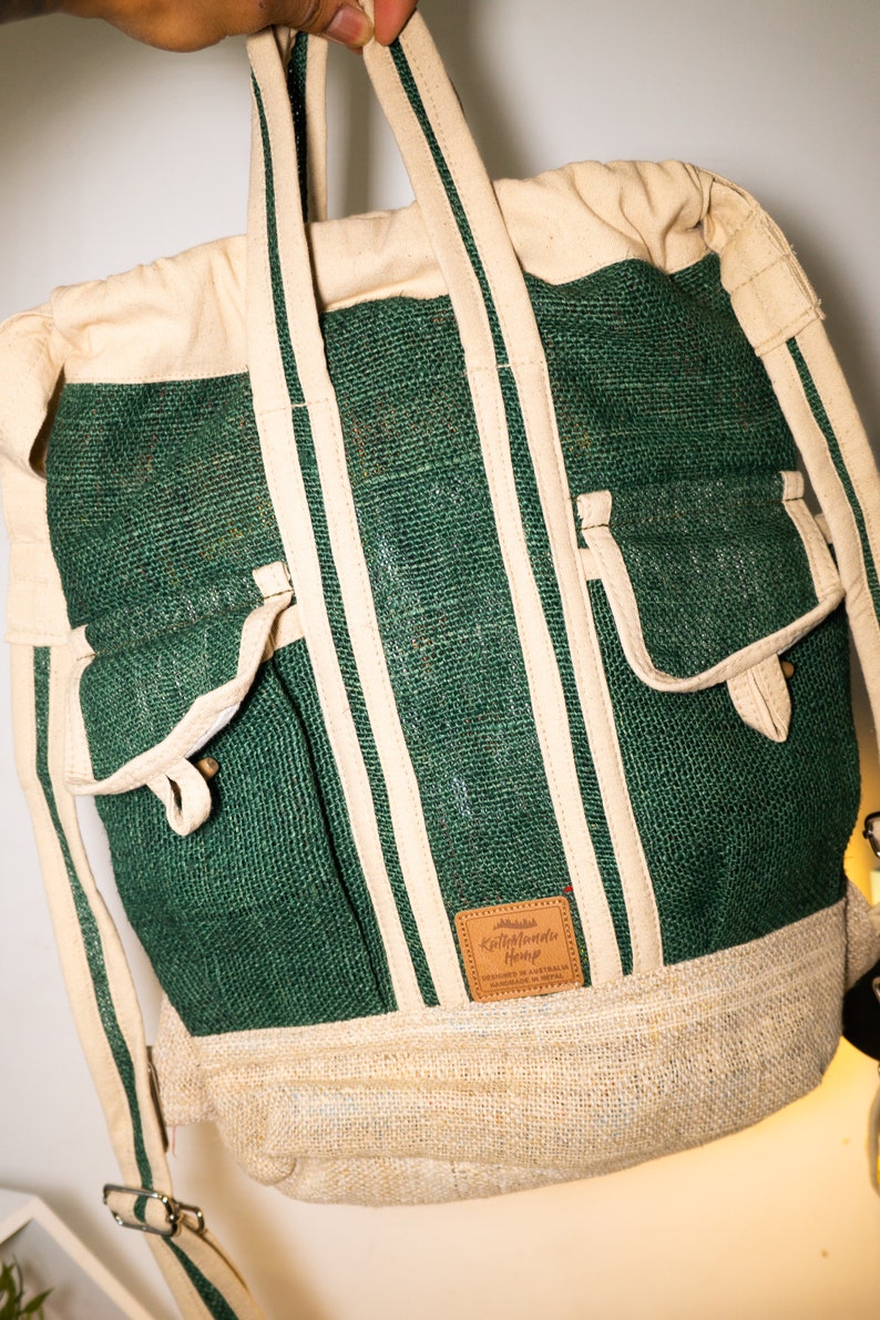 Hemp Backpack Hemp Bag Backpack Hemp Vegan Handmade Etsy Australia