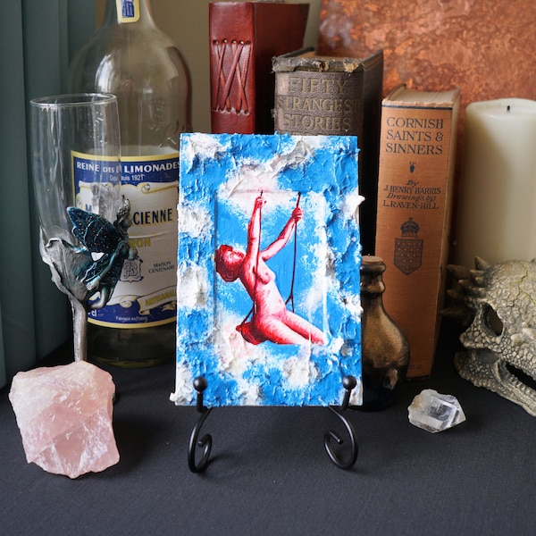 Alina - Portal Frame #12 - Original Art - Acrylic Miniature