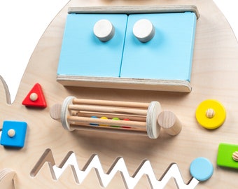 DIY Wooden Busy Board Parts - Create an Engaging Activity Board for Your Toddler!