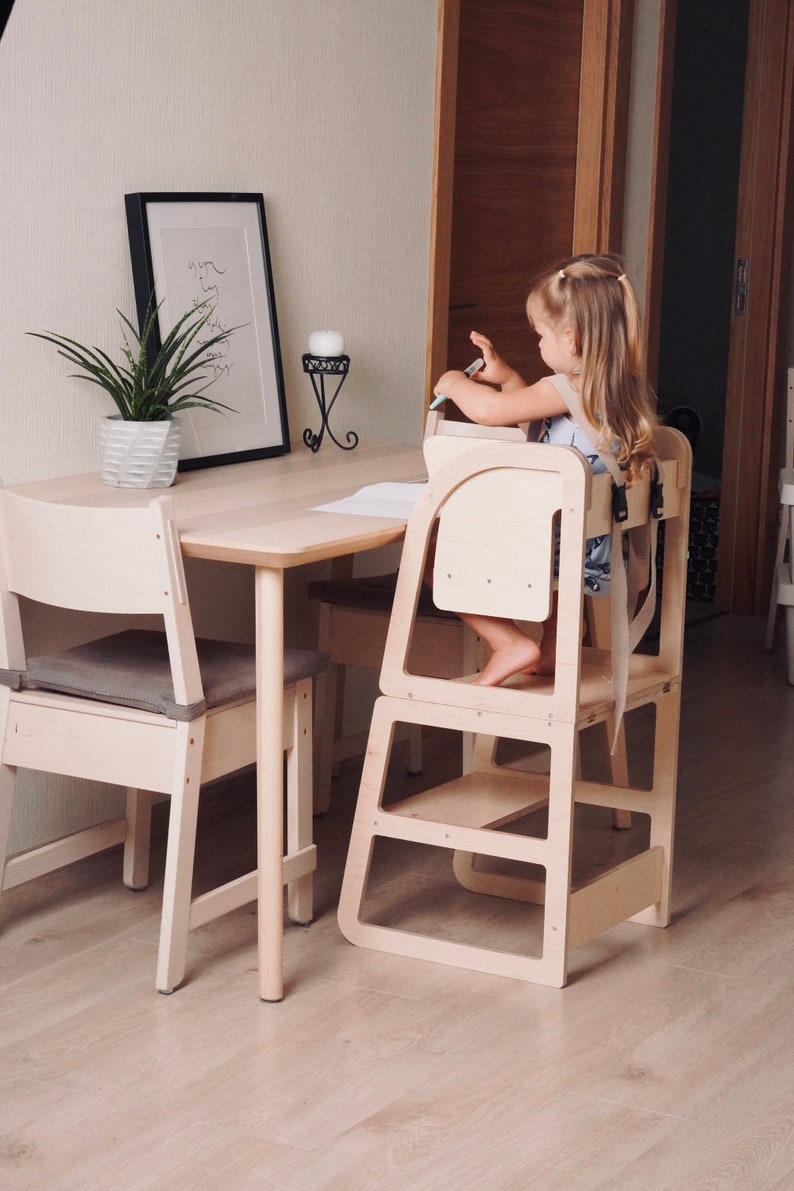 Learning tower  high chair combo