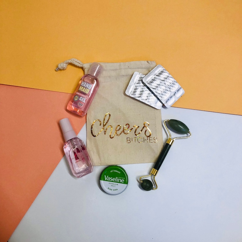 Cheers bitches Gift bag Hen do Hen party bag Hen do Etsy