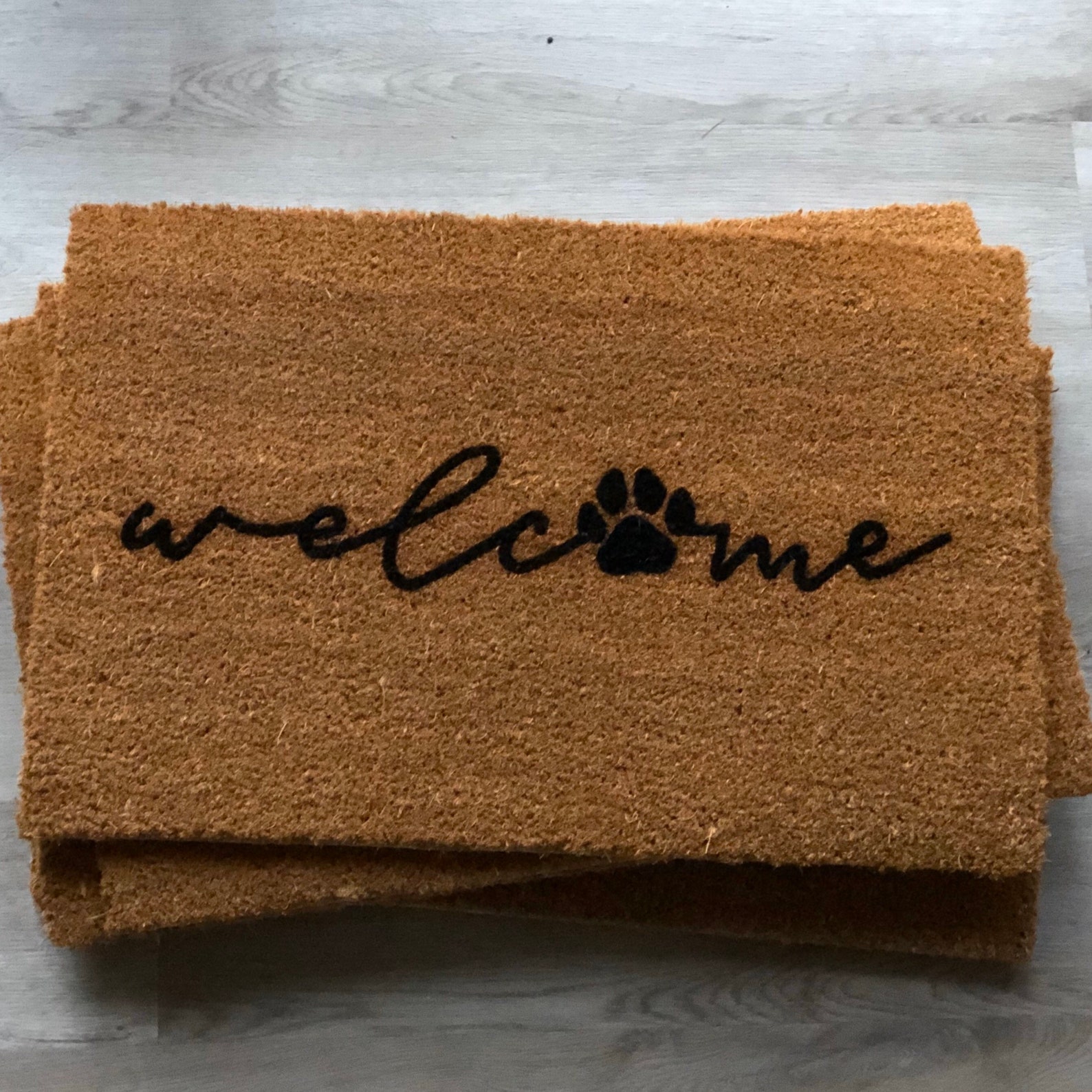 Dog. Puppy. Doormat. Paw. Paw Print. Mat. Etsy UK