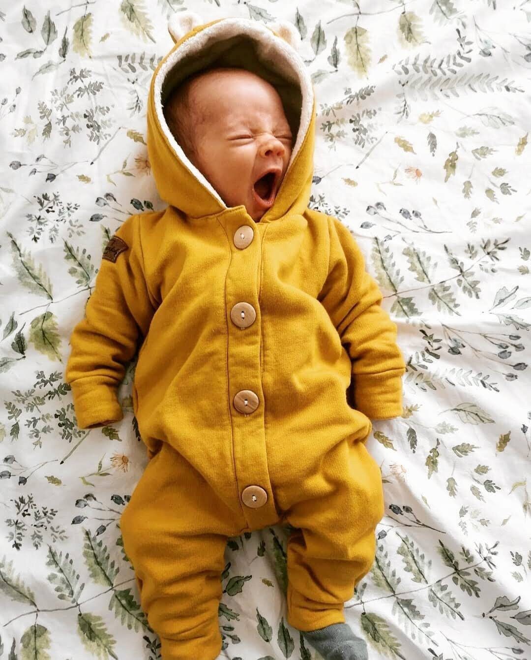 baby boy winter bodysuit
