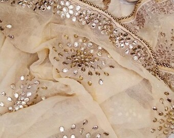 heavy gota patti dupatta