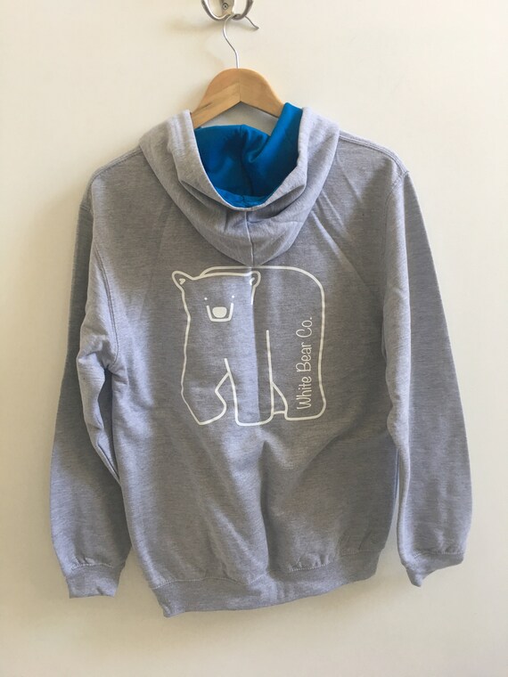 light grey pullover hoodie