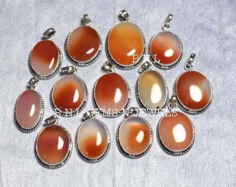 Carnelian Agate Real  Gemstone Pendant Necklace Gemstone Jewelry Handmade Jewelry Traditional Jewelry, Party Wear Gift Wholesale Lot Pendant