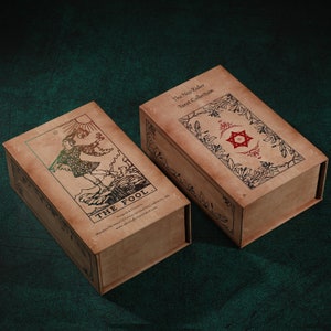 The Neo Rider Tarot Collection - The Antique Deck, 78 Tarot Decks + Folleto, arcanos mayores y menores
