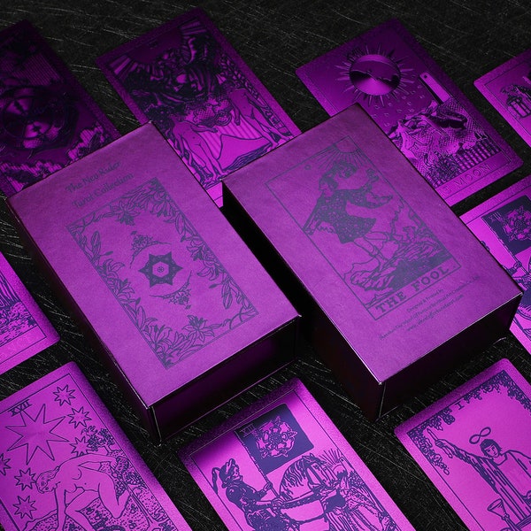Violet Tarot Deck - Neo Rider, 7 Deadly Sins Collection