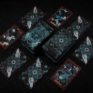 The Untamed Mystery Tarot - The Ice Deck - 78 Tarot Decks + Booklet, major and minor arcana