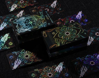 B-Grade The Untamed Mystery Tarot – The Illusion Deck – 78-Card Tarot Deck + Booklet (Imperfect / Discounted)