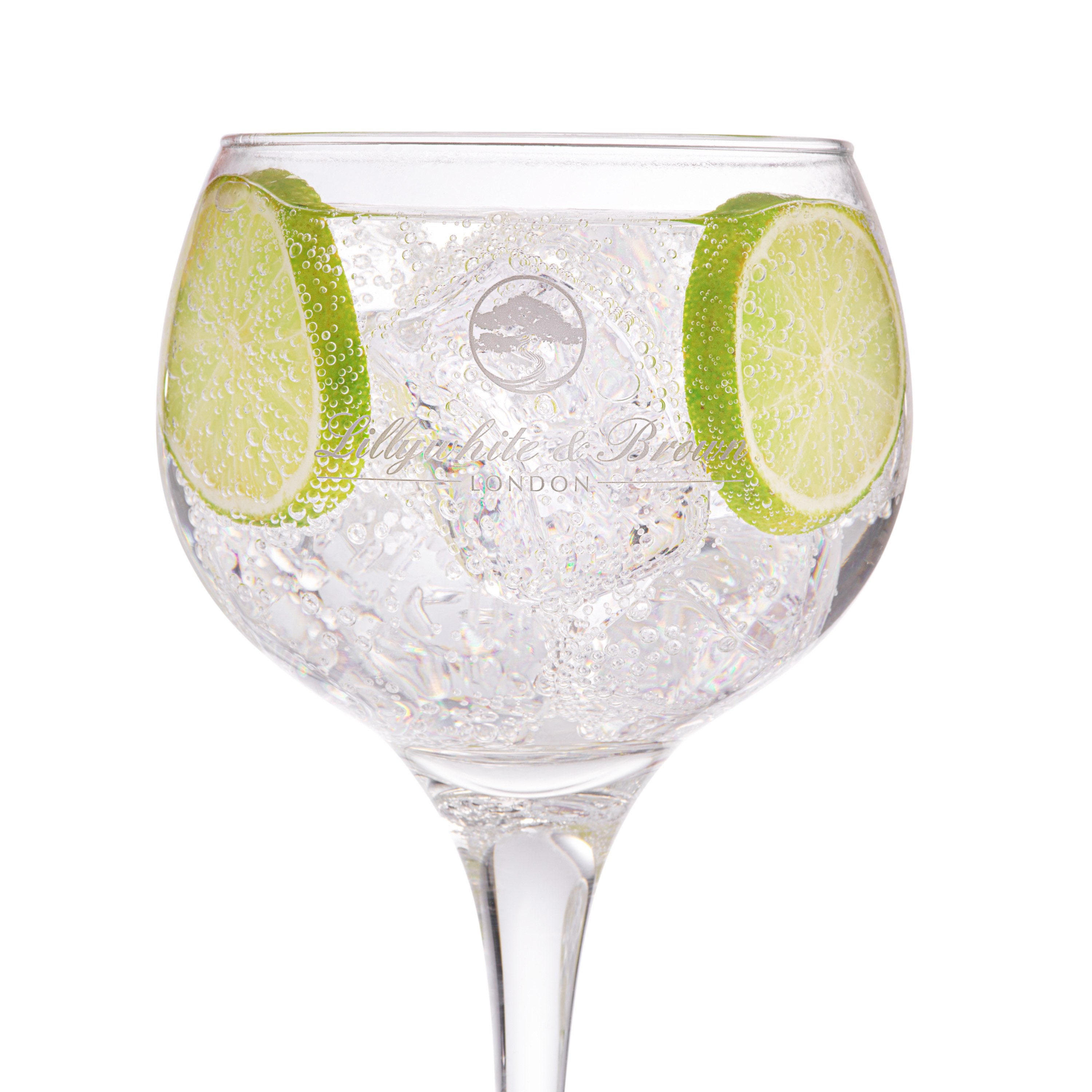 Premium Gin Glasses Set by Lillywhite and Brown Large Etsy