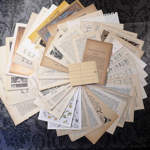 Large Pack of Vintage Papers