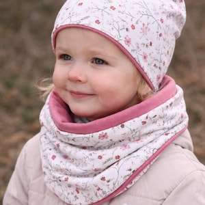 Gorro y diadema con lazo, gorro infantil para bebé, bufanda, jersey, gorro floral de invierno, gorro de transición.