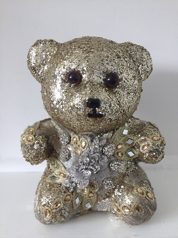 glitter teddy