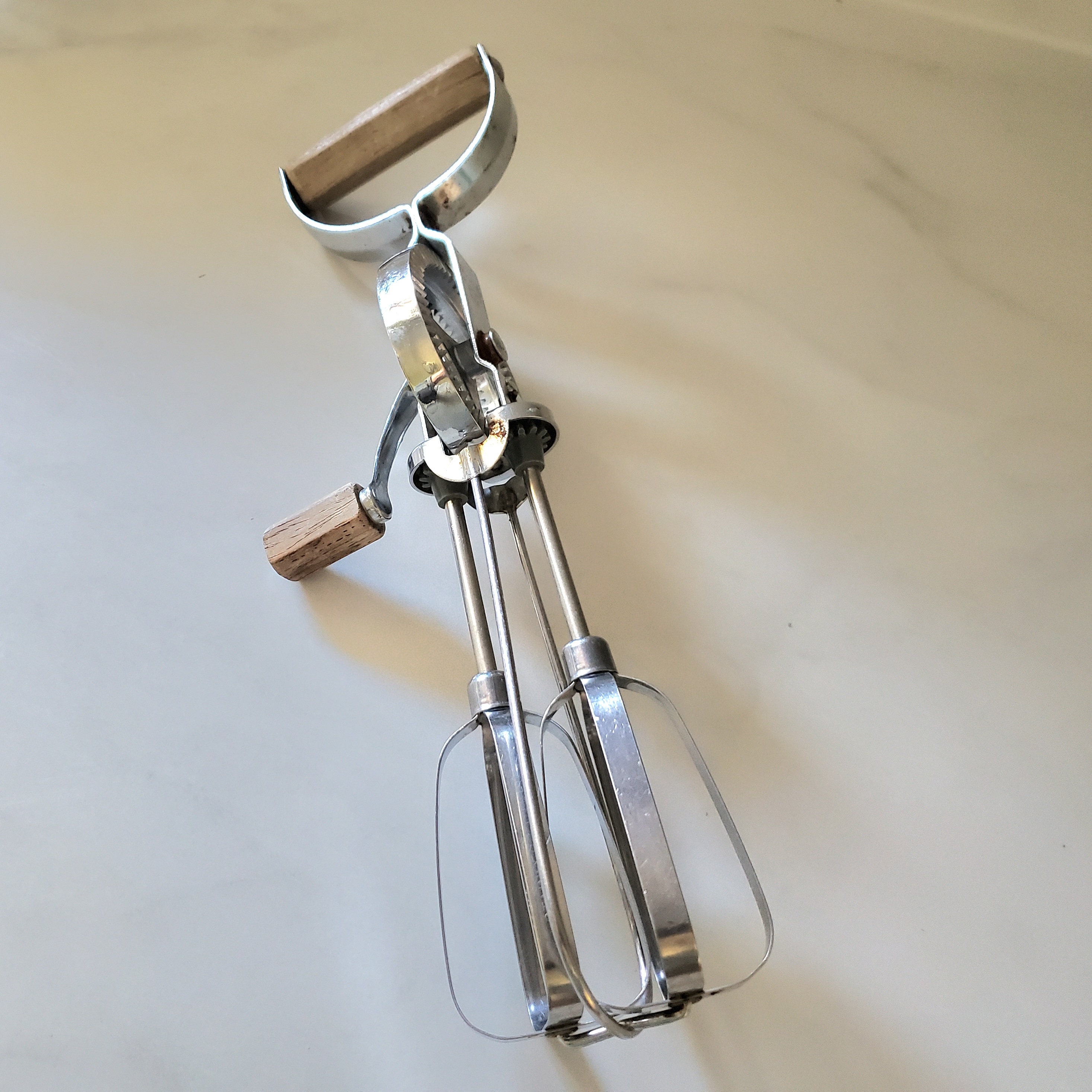 Ecko Best - Vintage Stainless Steel Manual Hand Mixer - Egg Beater
