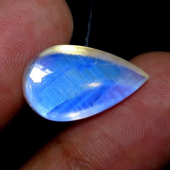 Outstanding Top Grade Quality 100/% Natural Rainbow Moonstone Heart Shape Cabochon Loose Gemstone For Making Jewelry 22.85 Ct 19X23X6mm R5754