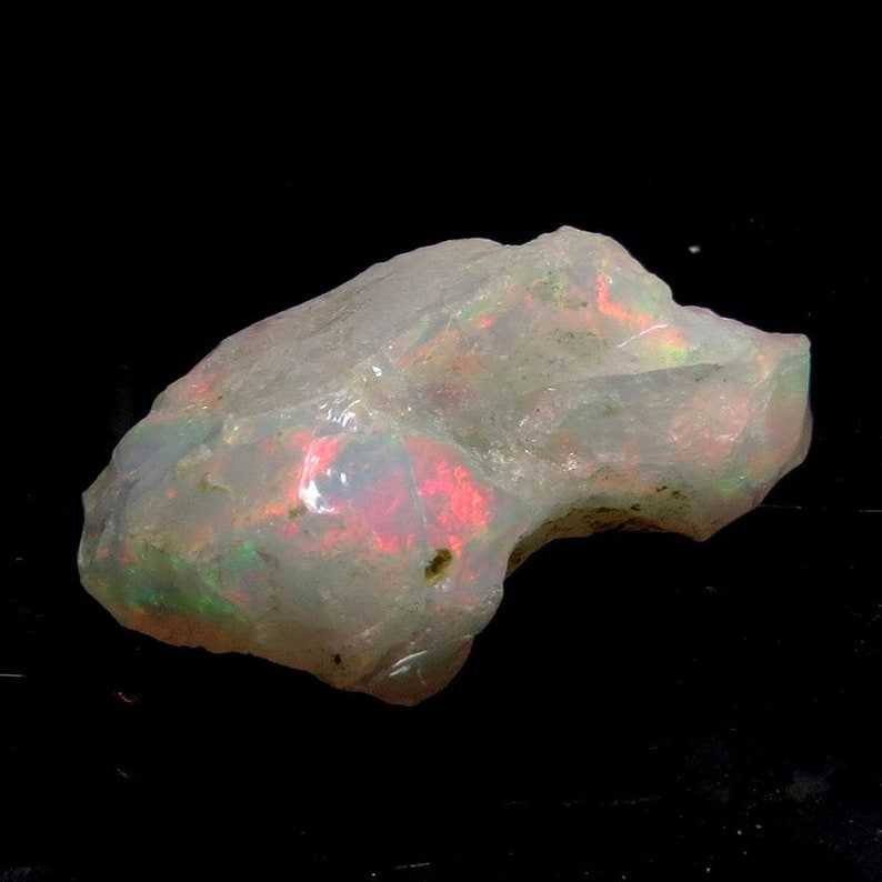 Quality Natural Ethiopian Fire Opal Rough Multi Color Opal Rough Rare Quality Rough Stone Size 33x19x14 MM 44.4 Cts 100/% AAA+