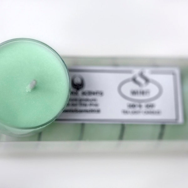 Mint Green Candles Etsy