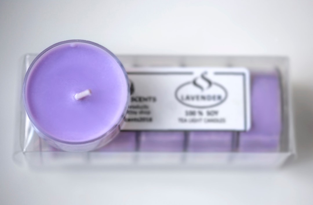 Lavender, Tea Lights Candles, Soy, Unscented, Pack of 5 Etsy