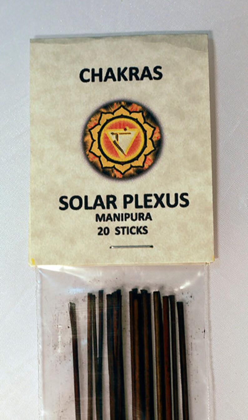 Chakra Incense Stick Set 8 X 20 Stick Packs root Sacral Etsy