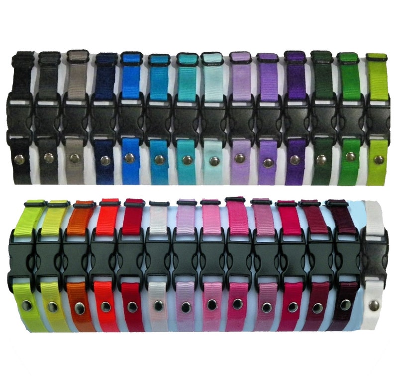 Whelping Collar Packs Puppy ID Collars Choice of colours Etsy