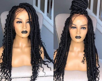 Goddess Faux Locs Dreadlocks 125 Locs Handmade Prelooped 14 Etsy