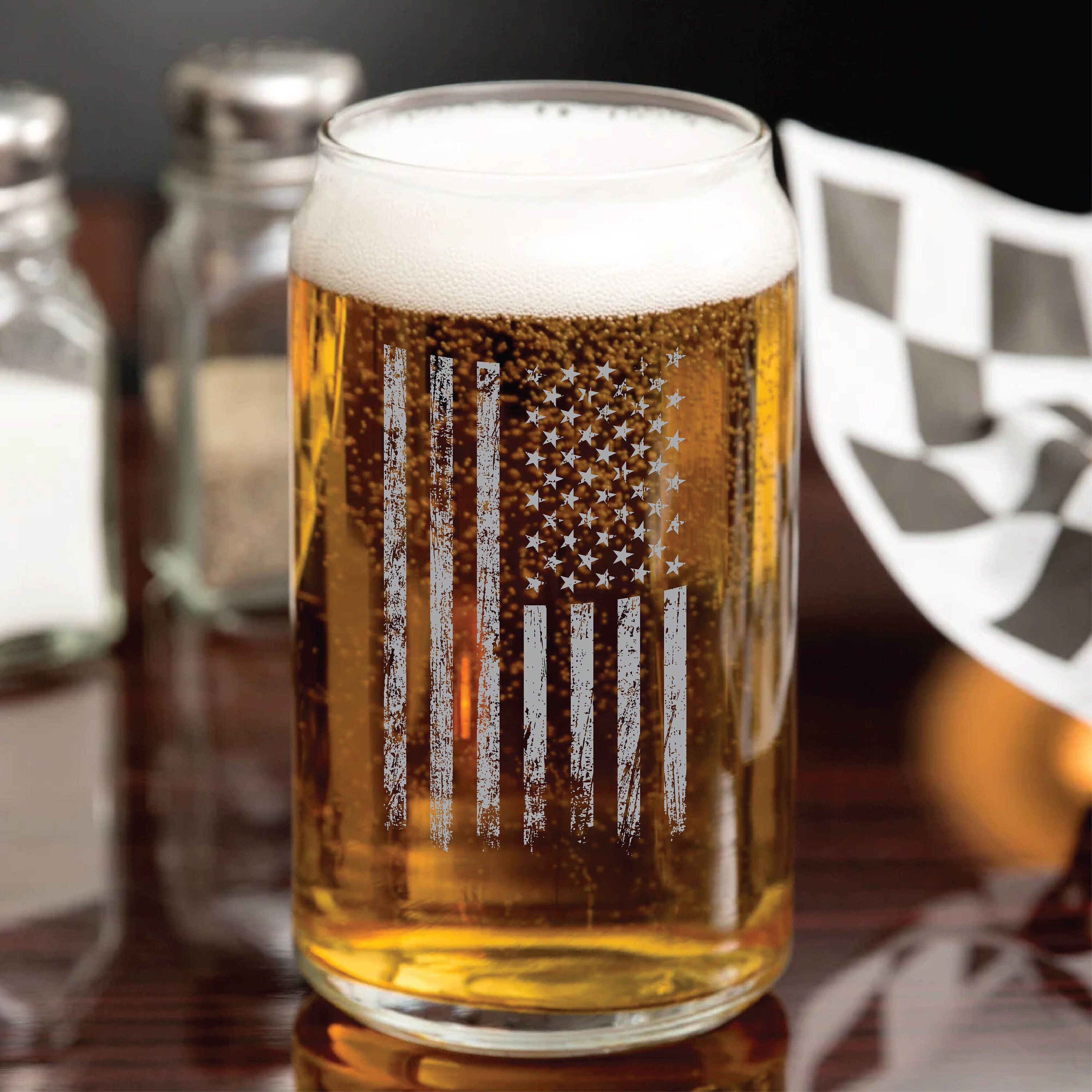 American FlagPatriotic USA FlagBeer Can Etsy