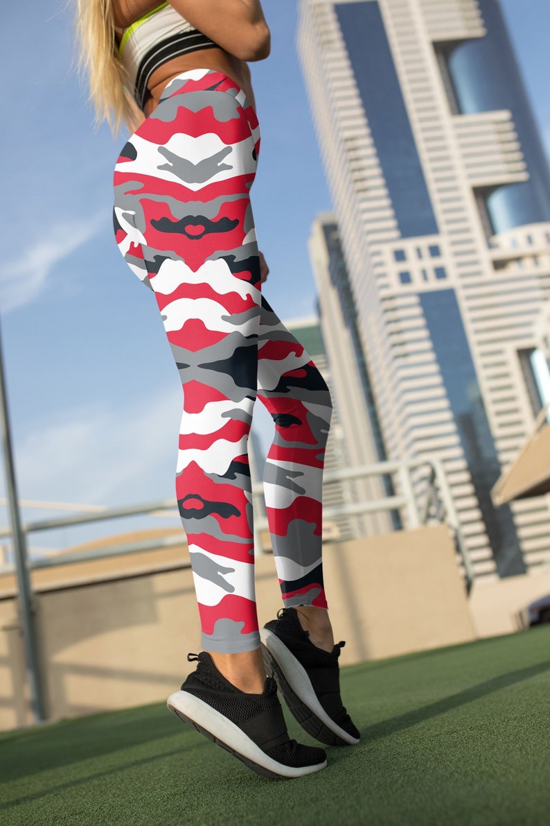 Cardinal Red Camo Pants