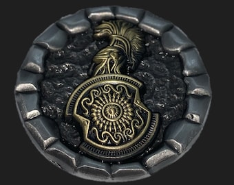 Golfbal Marker Spartan/Shield