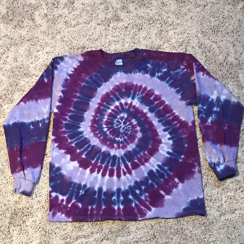 Tie Dye Lightweight Long Sleeve Top