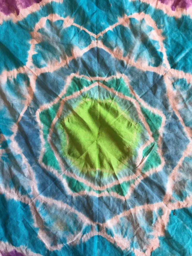Tie dyed bandana