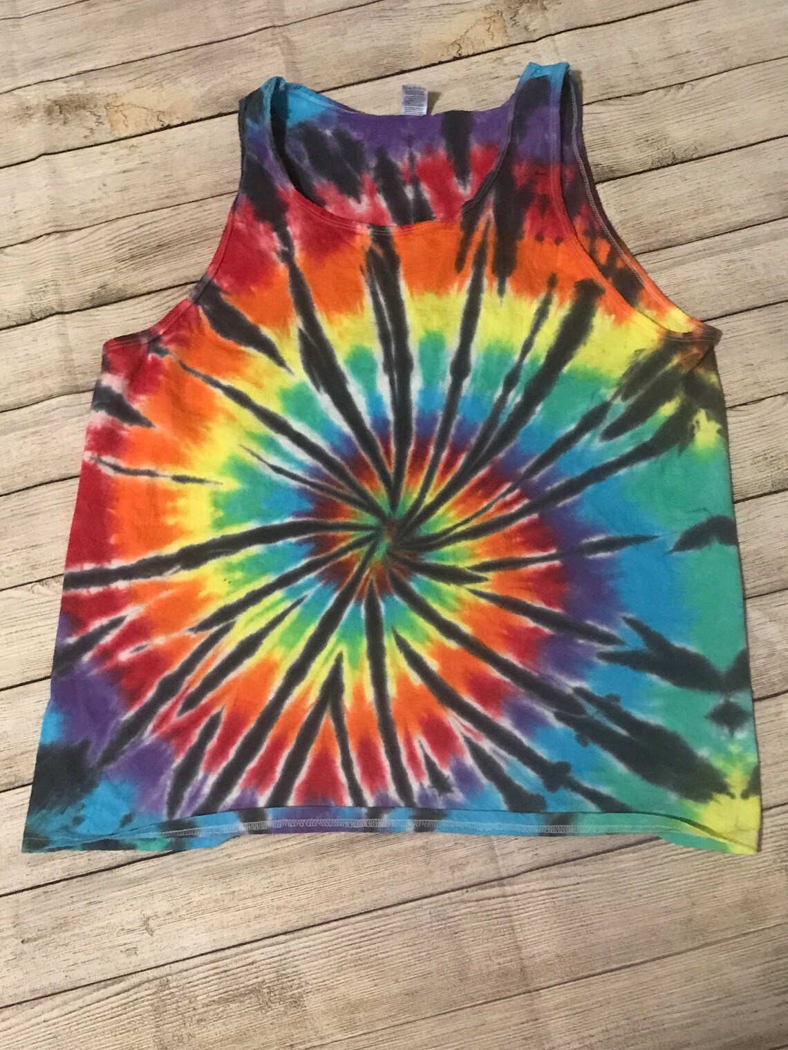 TieDye Tank Top Etsy