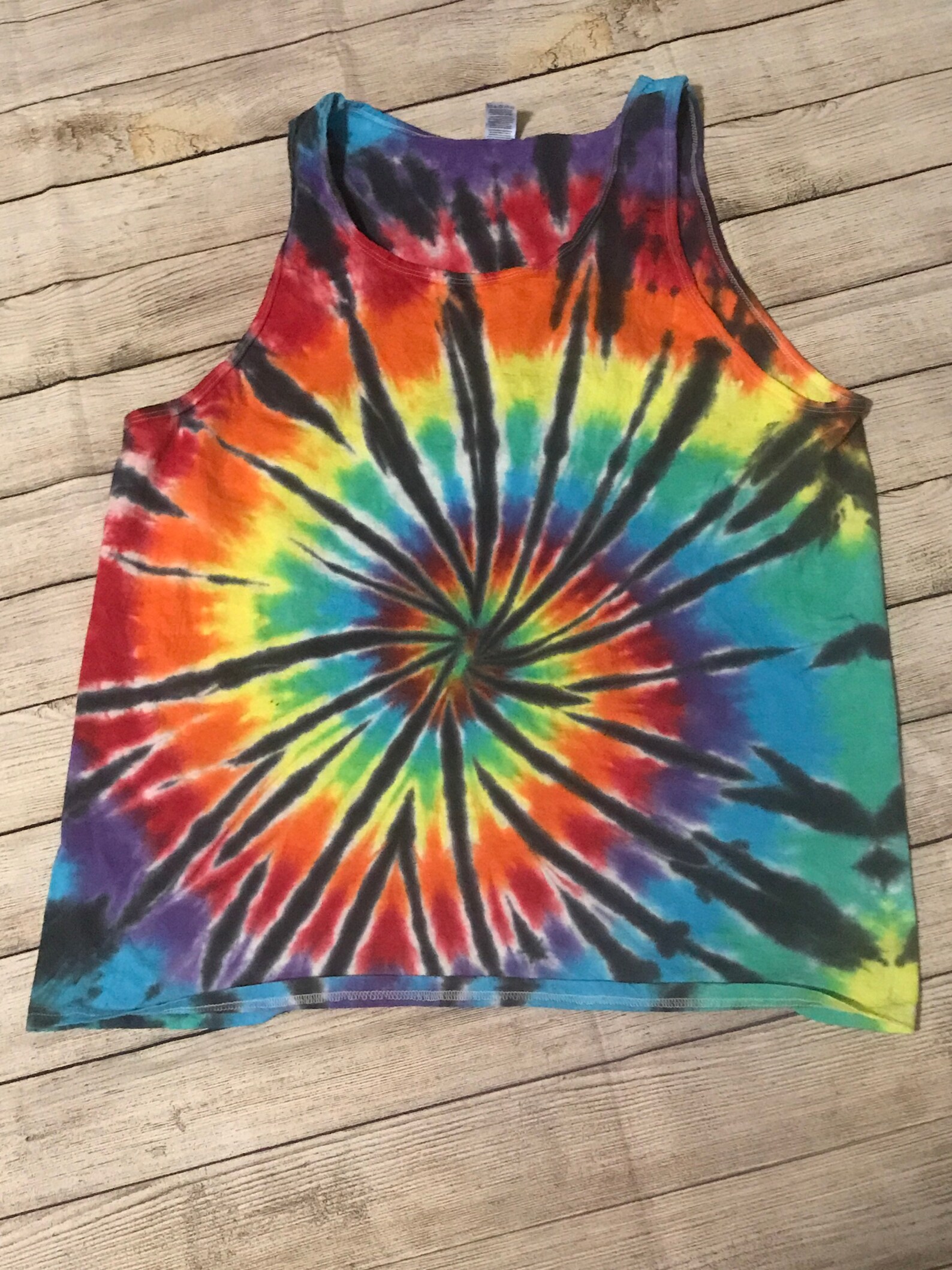 Tie-Dye Tank Top | Etsy