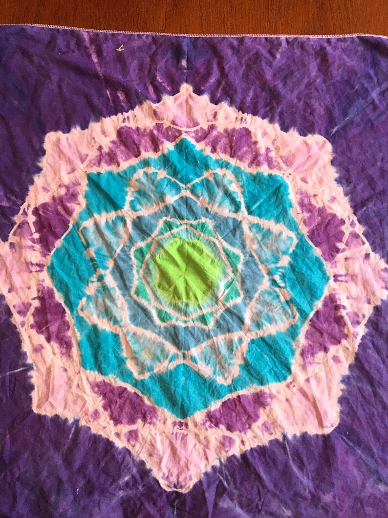 Tie dyed bandana
