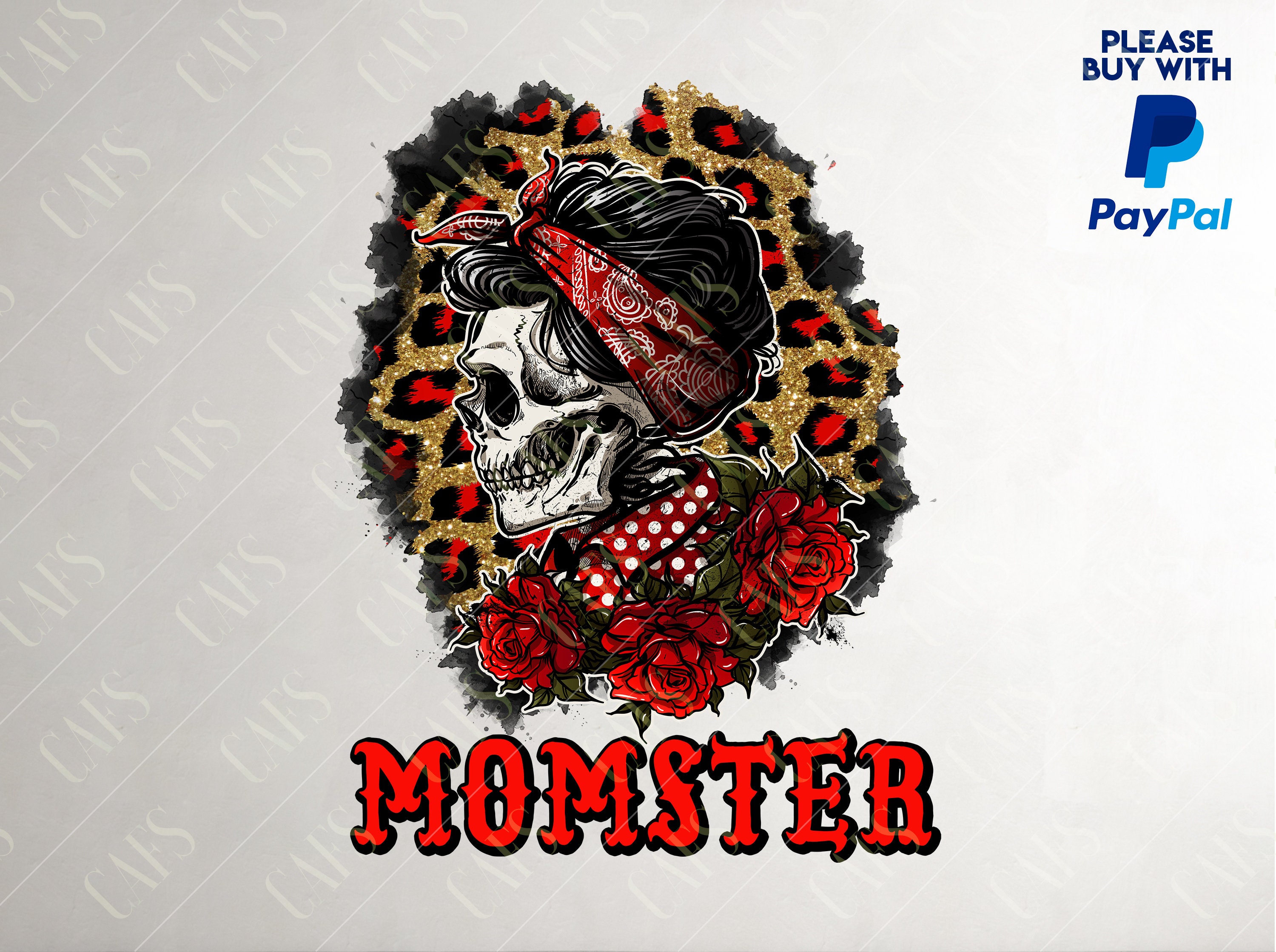 Download Halloween Sublimation Design PNG MOMSTER Png Design for | Etsy
