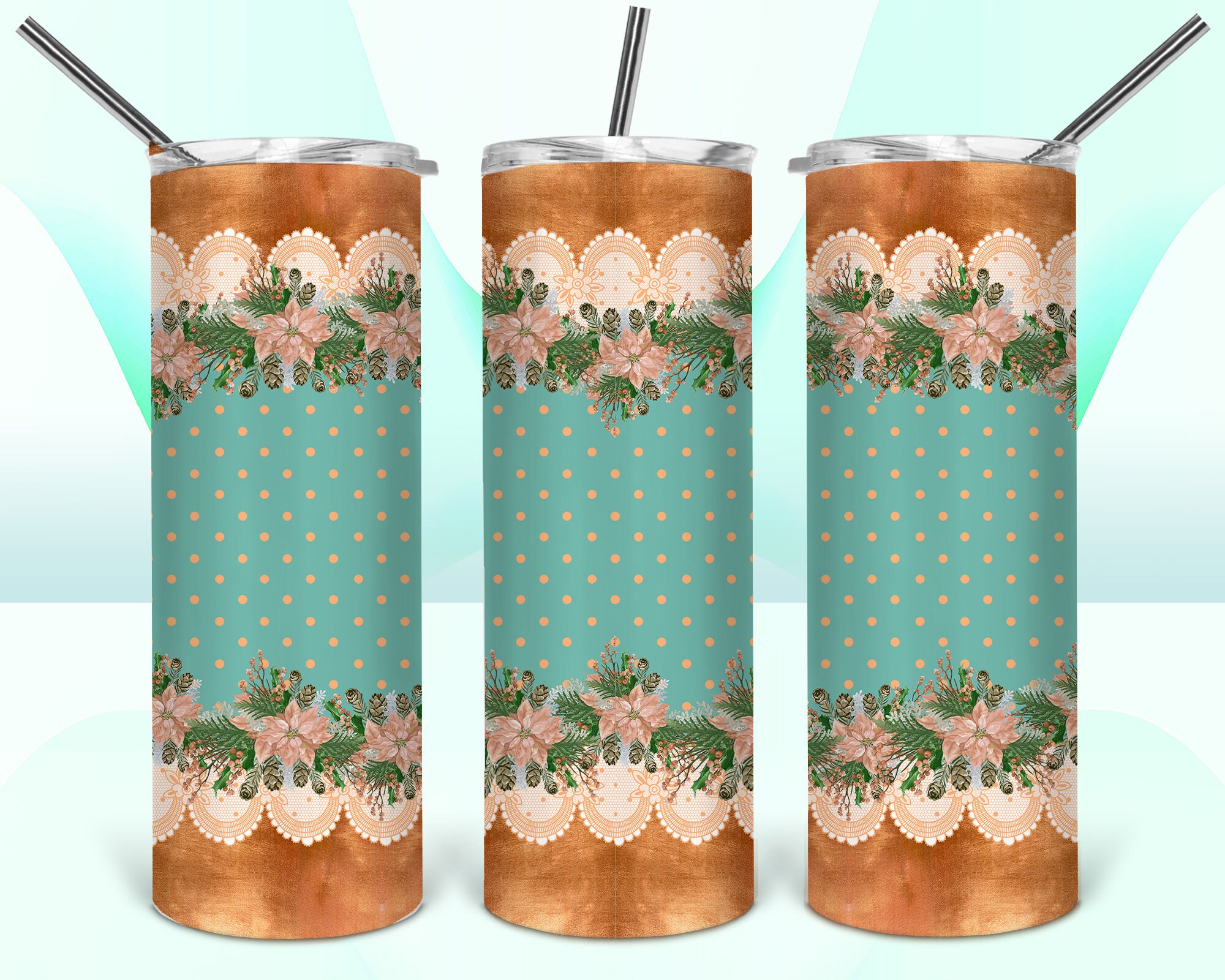 Tumbler Designs 14 SEAMLESS Tumbler Digital Designs Tumbler Etsy