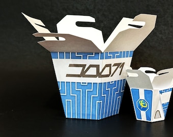 Koori Food Stand Inspired Take-Out Box Pattern