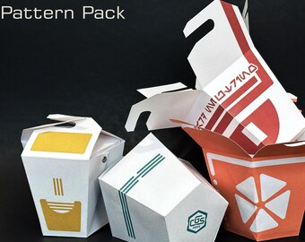 Star Wars: Andor Inspired Take-Out Box Pattern Pack