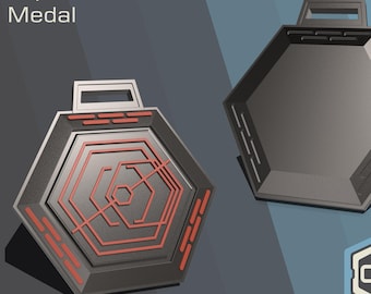 Imperial Star Chart Medal