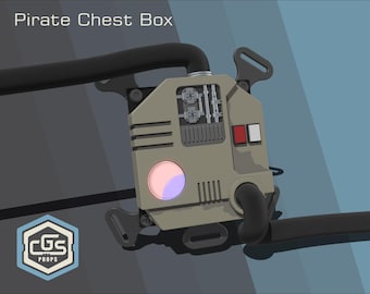 Skeleton Crew Pirate Chest Box 3D File