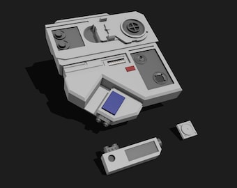 U-Wing Pilot Chest Box 3D File