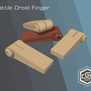 3D Ring Kampf Droiden Finger