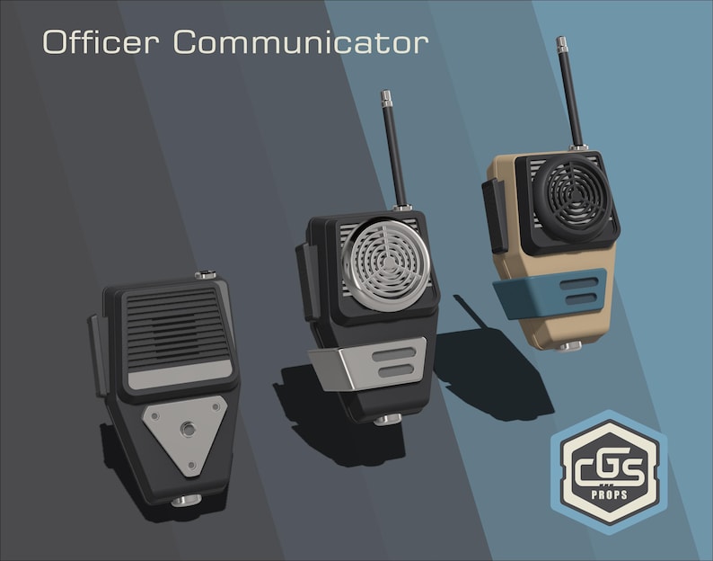 Andor Series Officer Communicator 3D File image 1