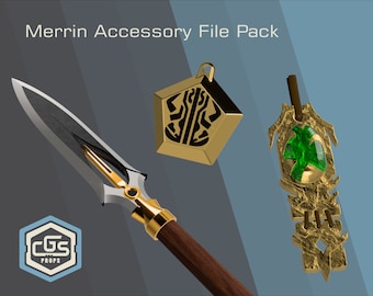 Merrin Accessory 3D File Pack