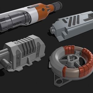 Galactic Salvage 3D File Pack