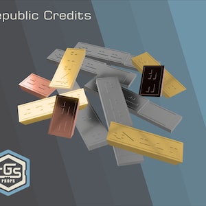 Galactic Republic Credits 3D File