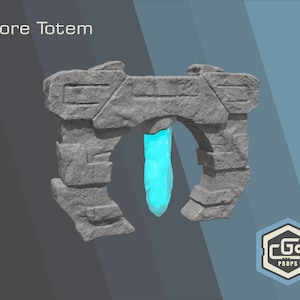 Lore Totem 3D File