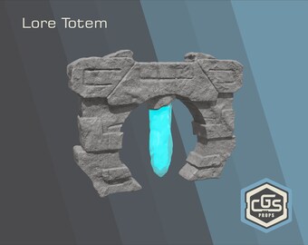 Lore Totem 3D File